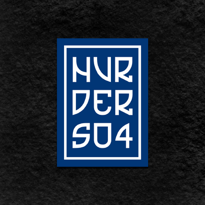 Aufkleber „Nur der S04“